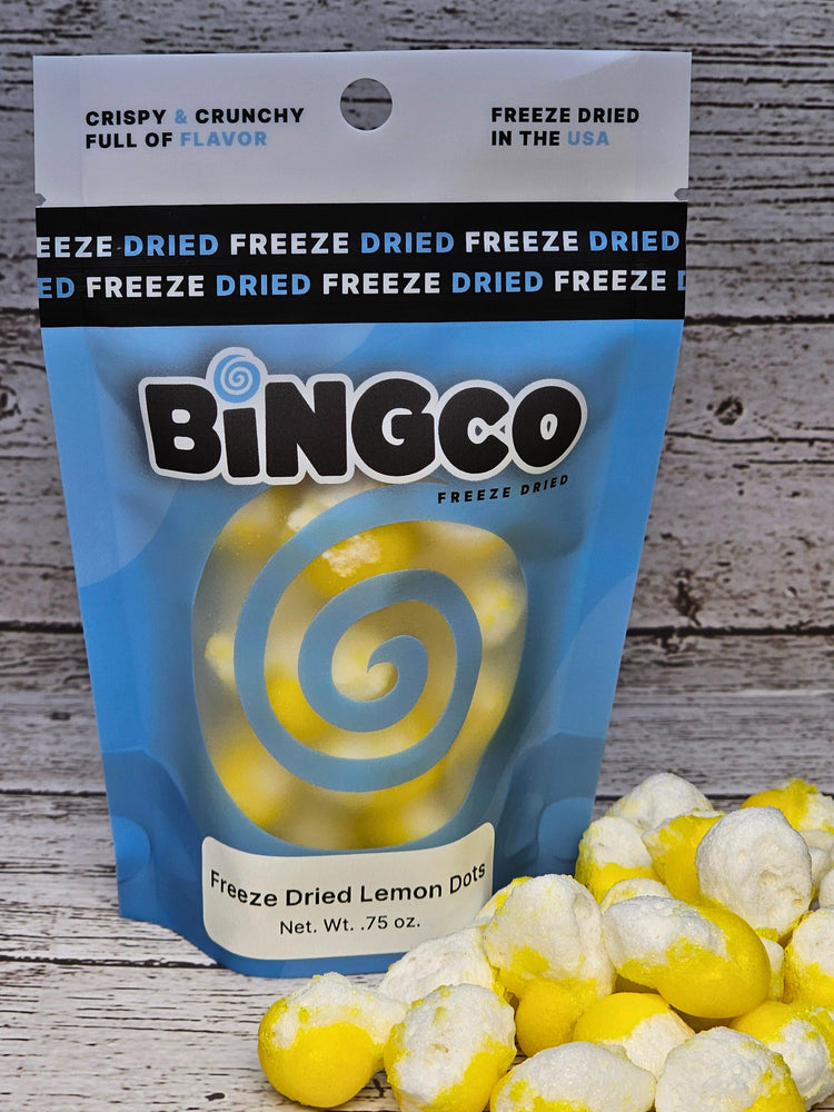 Freeze Dried Lemon Dots - Bingco