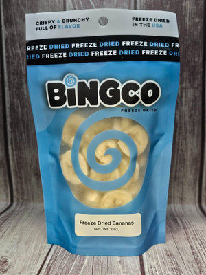 Freeze Dried Banana Slices - Bingco